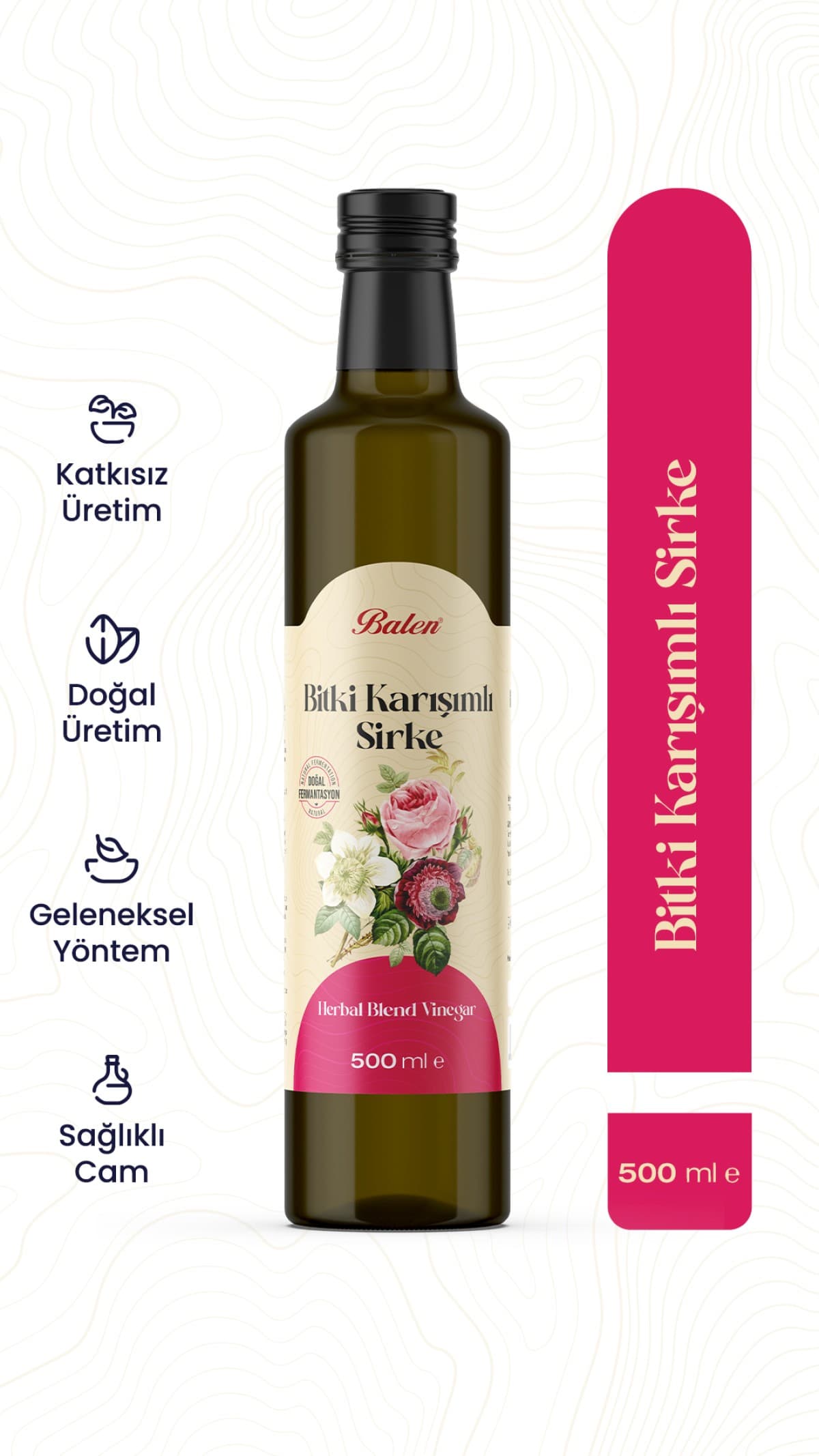 BİTKİ KARIŞIMLI SİRKE 500 ML
