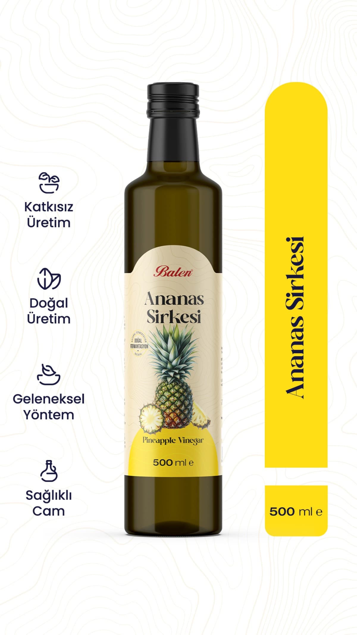 ANANAS SİRKESİ 500 ML