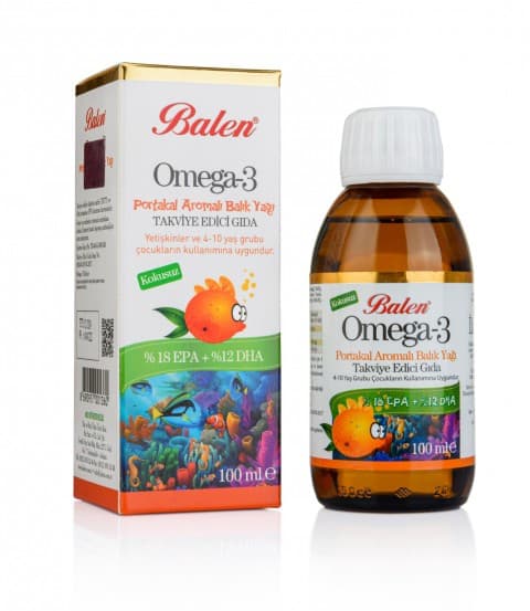 OMEGA-3 PORTAKAL AROMALI 100 ML