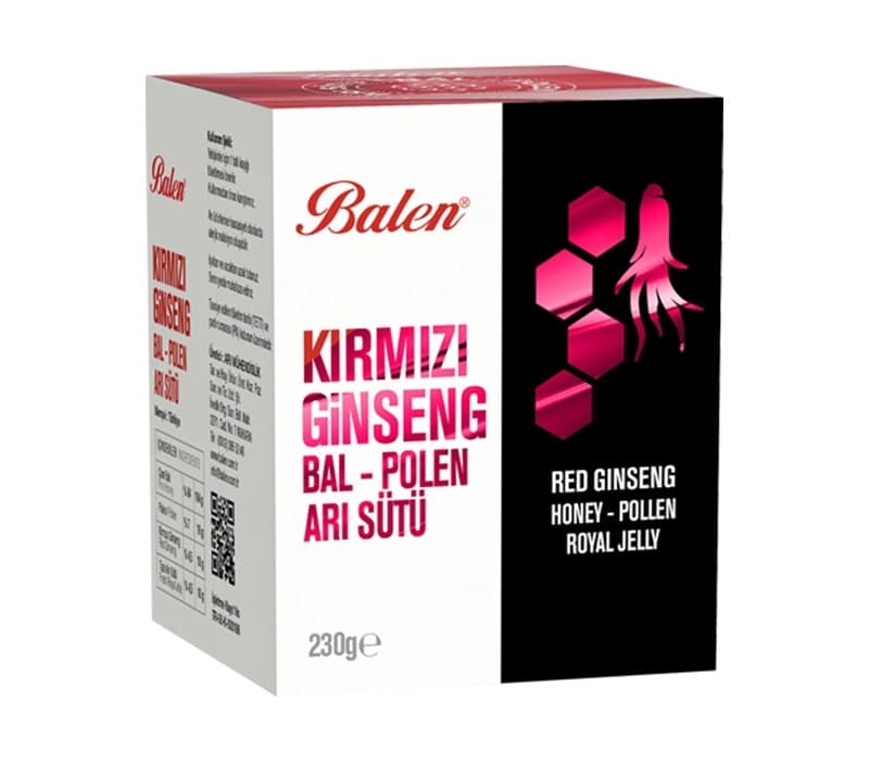 Bal & Polen & Ginseng & Arı Sütü Karışımı 230 G