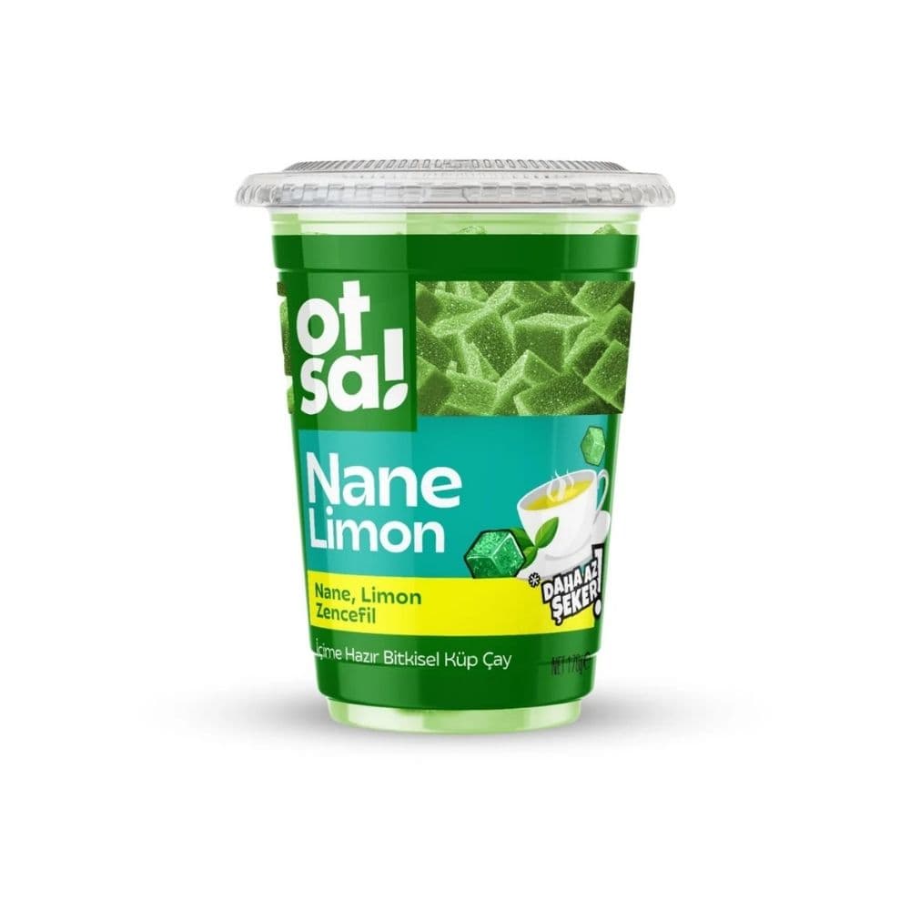 OTSA Nane Limon Küp Çay 170 g – Nane, Melisa ve Okaliptüslü