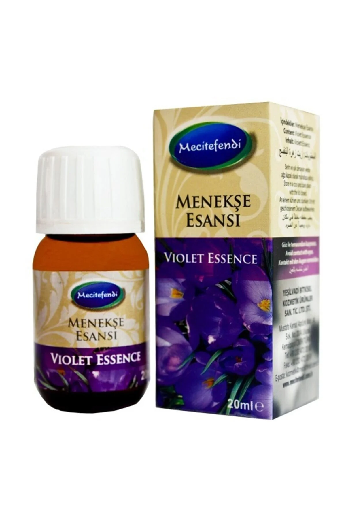 Mecitefendi Menekşe Esansı 20 ml 8987699464369