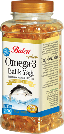 OMEGA 3 BALIK YAĞI YUMUŞAK KAPSÜL 1380 MG 200