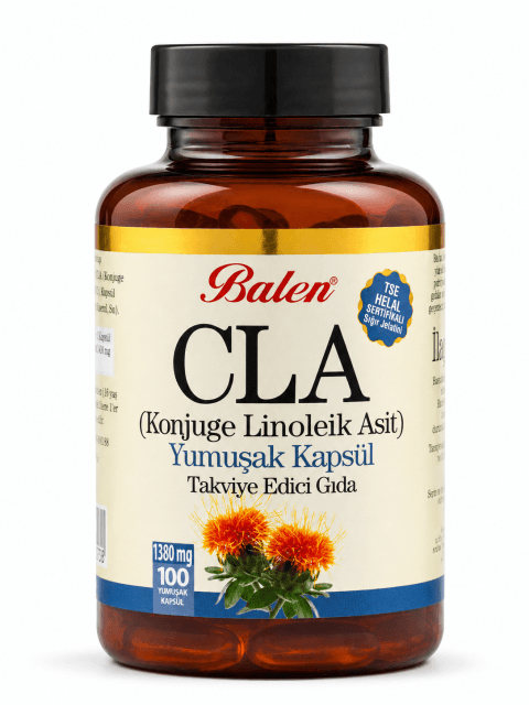 CLA (KONJUGE LİNOLEİK ASİT) YUMUŞAK KAPSÜL 1380 MG 100