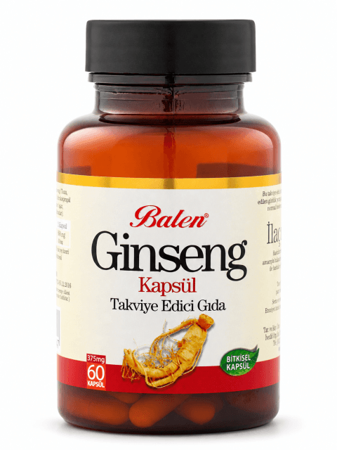 GİNSENG KAPSÜL 375 MG 60
