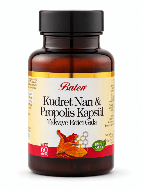KUDRET NARI& PROPOLİS KAPSÜL 375 MG 60