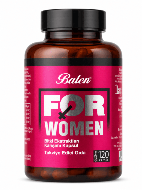 FORWOMEN BİTKİ EKSTRATLARI KARIŞIMI KAPSÜL 620 MG 120